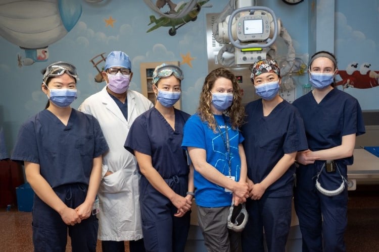 6 staff within the Atrium X-ray team