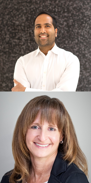 Dr. Ashish Deshwar and Cheryl Cytrynbaum