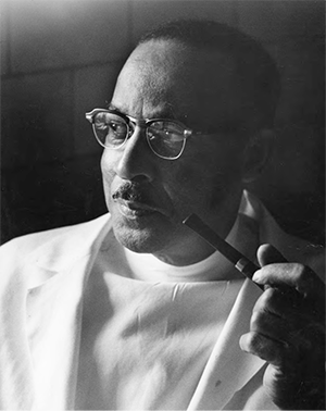 A photo of Vivien Thomas provided by The Chesney Archives of Johns Hopkins Medicine, Nursing, and Public Health.