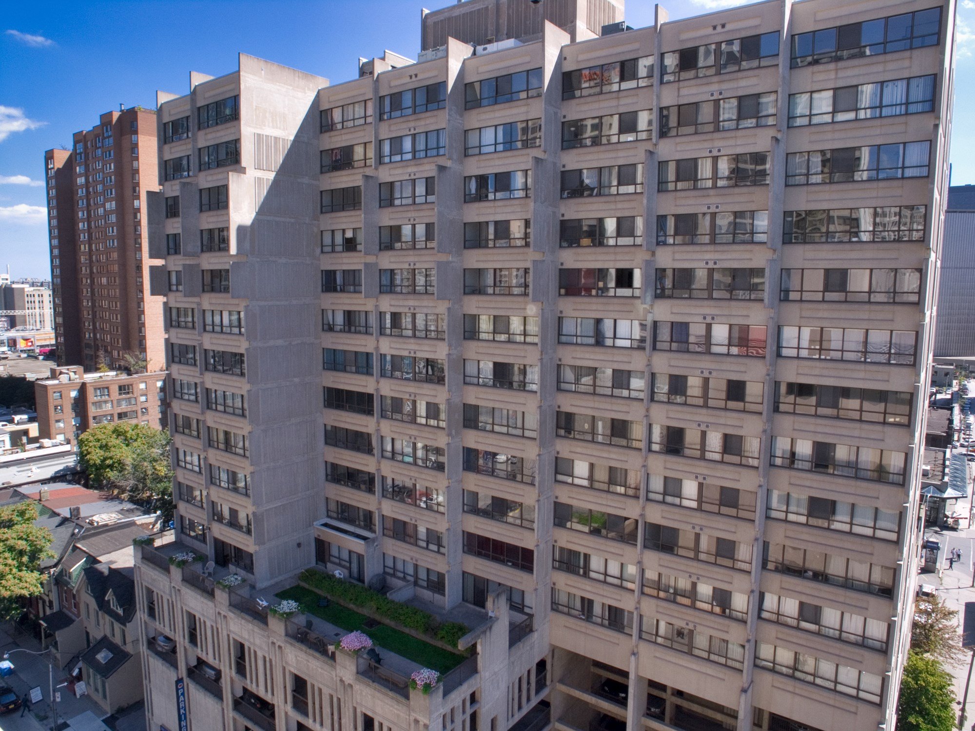 Terrace at the Alan Brown Building