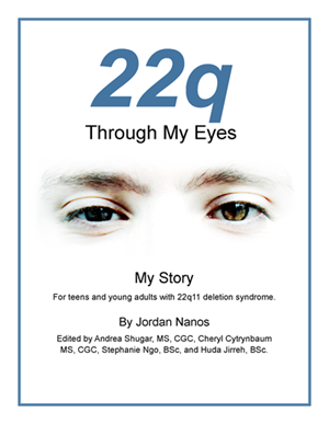 A white page with a blue border at the top and two small blue circles representing eyes partially visible above a light gradient overlay.