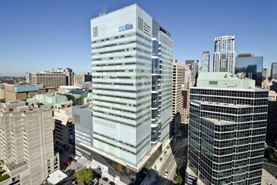 Peter Gilgan Centre for Research and Learning, a large tower in downtown Toronto.