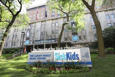 Exterior of SickKids