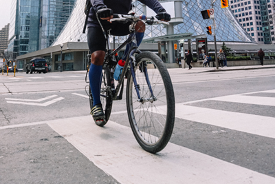 Bike on a road