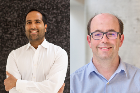 Headshots of Drs. Ashish Deshwar and Jean-François Soucy