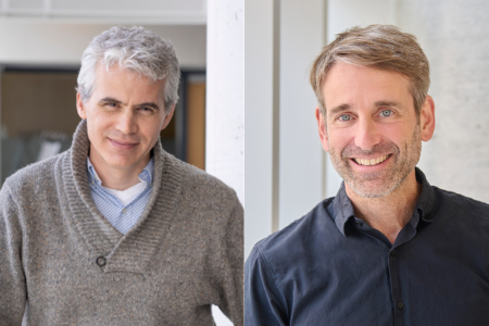 Headshots of Drs. Jacob Vorstman and Sébastien Jacquemont