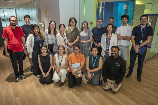Group of young researchers in the Shlien Lab