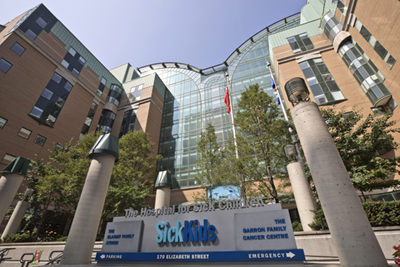 SickKids hospital exterior